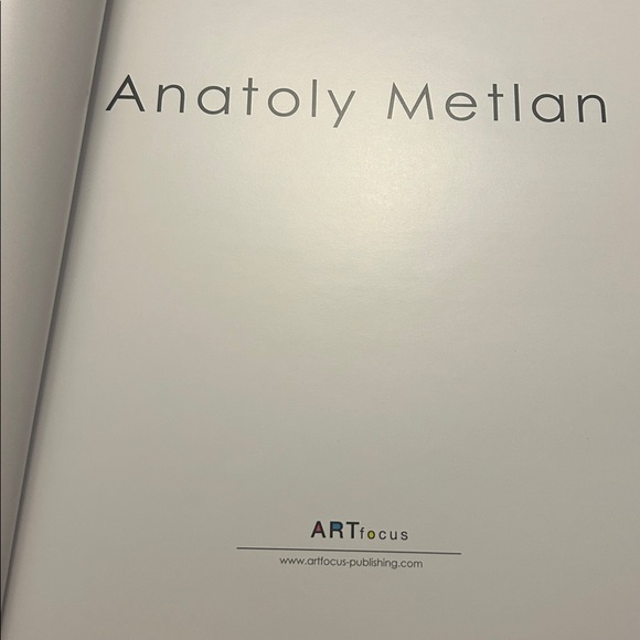 Anatoly Metlan Signed Art Hardcover Book Ukraine Artist Paintings Spanish Women - Picture 4 of 14